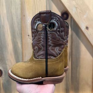 Baby Cowboy Boots. Never worn. Authentic leather made in Mexico